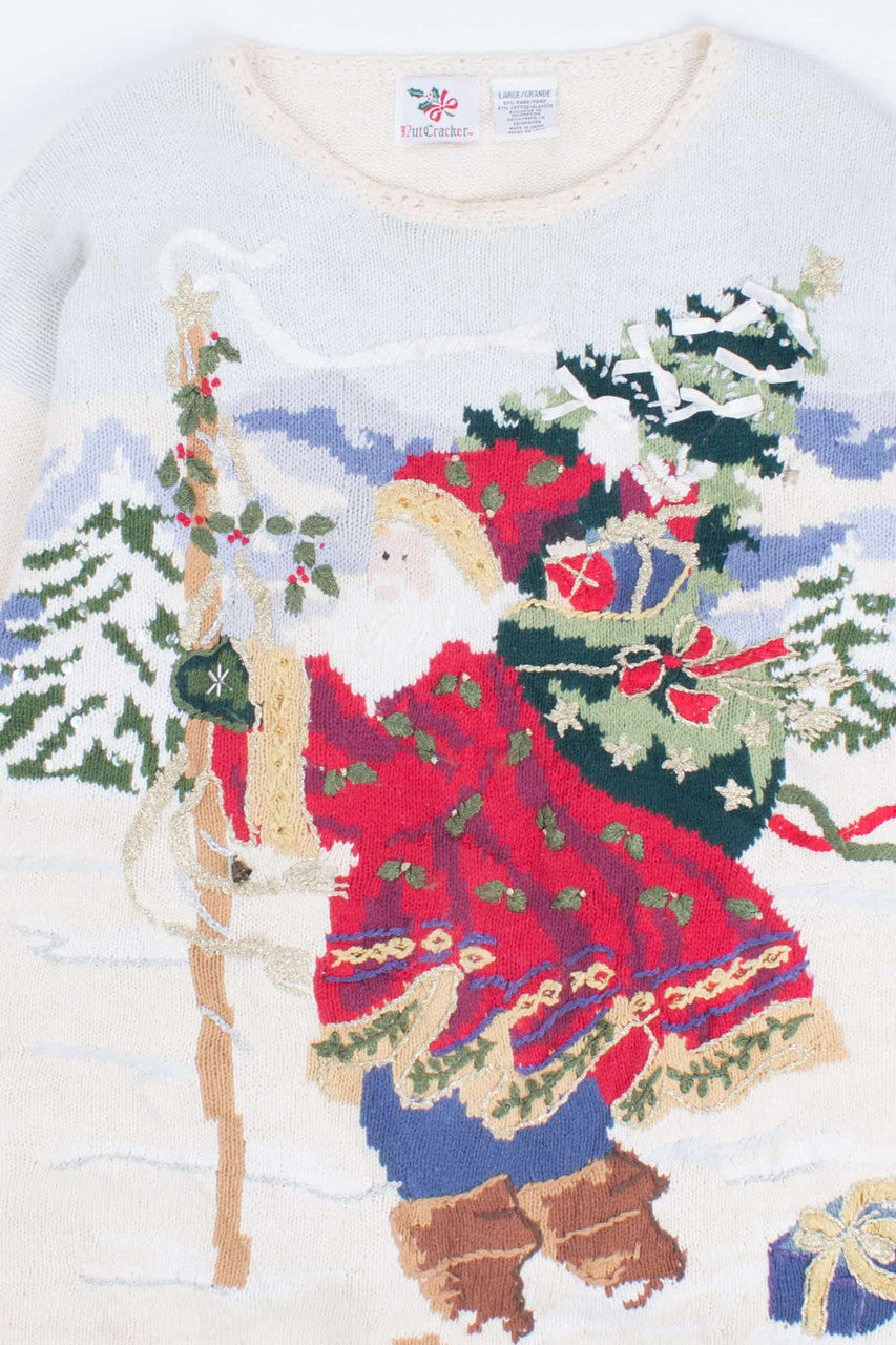 White Ugly Christmas Pullover 55155