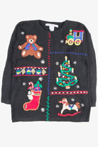 Black Ugly Christmas Pullover 50703