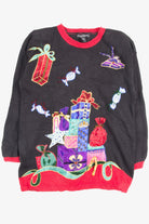 Black Ugly Christmas Pullover 50743