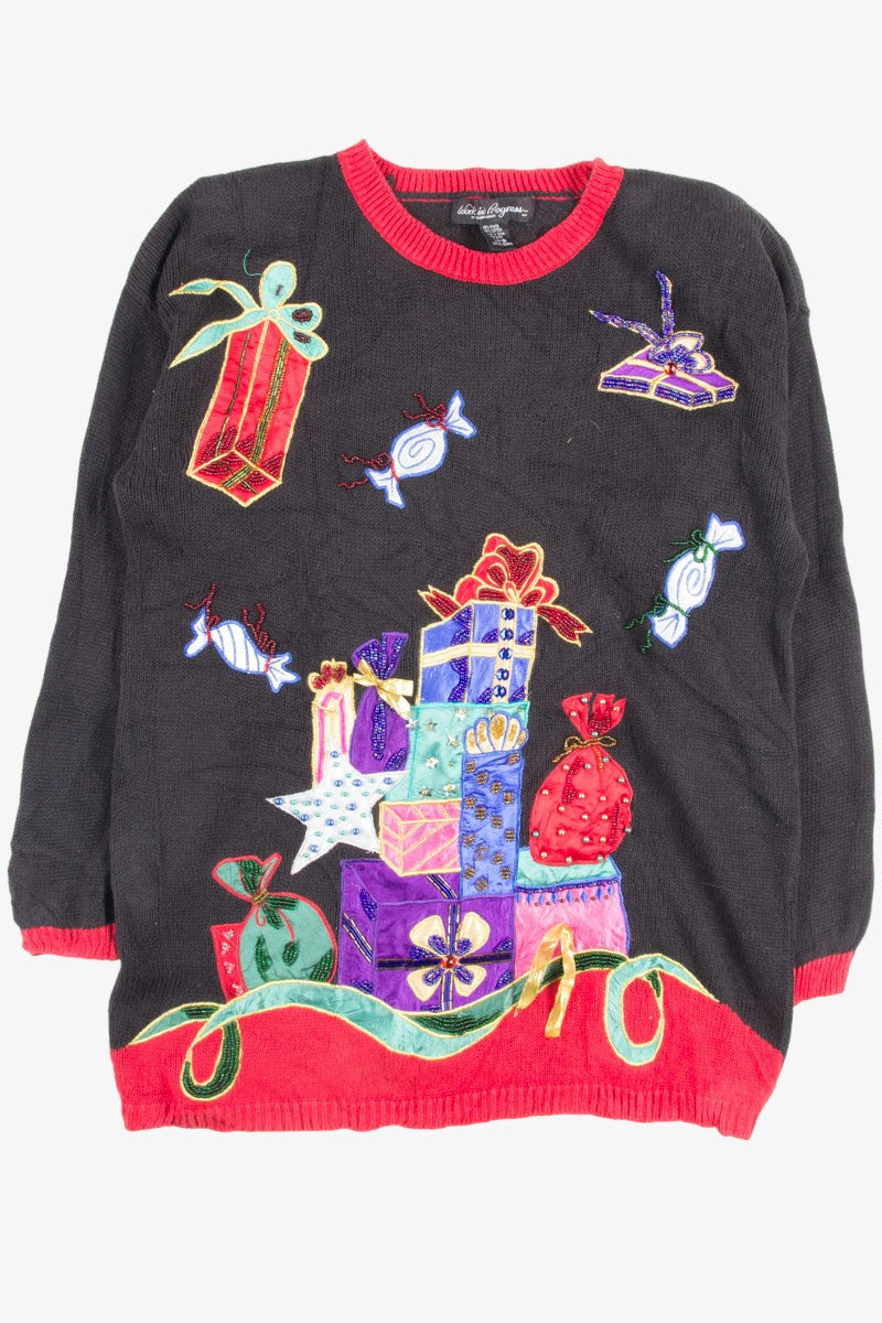 Black Ugly Christmas Pullover 50743