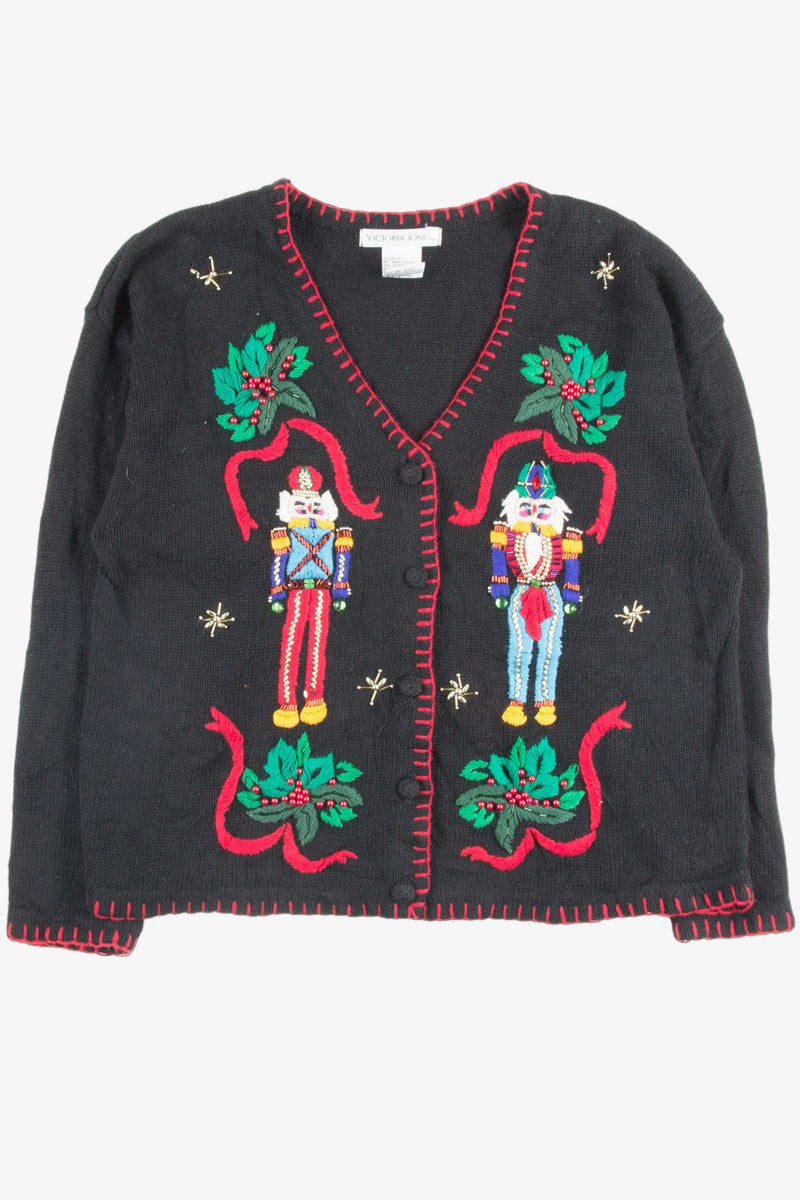 Black Ugly Christmas Cardigan 50749