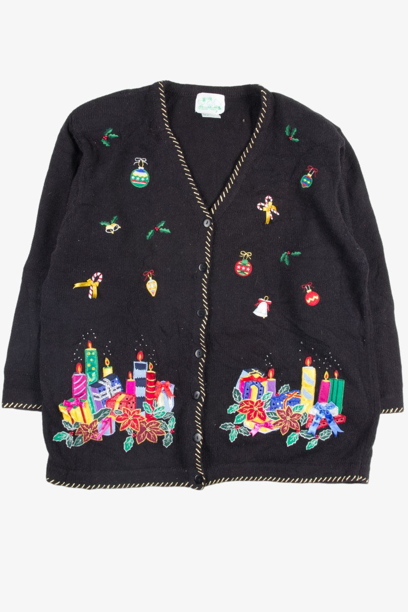 Black Ugly Christmas Cardigan 50805