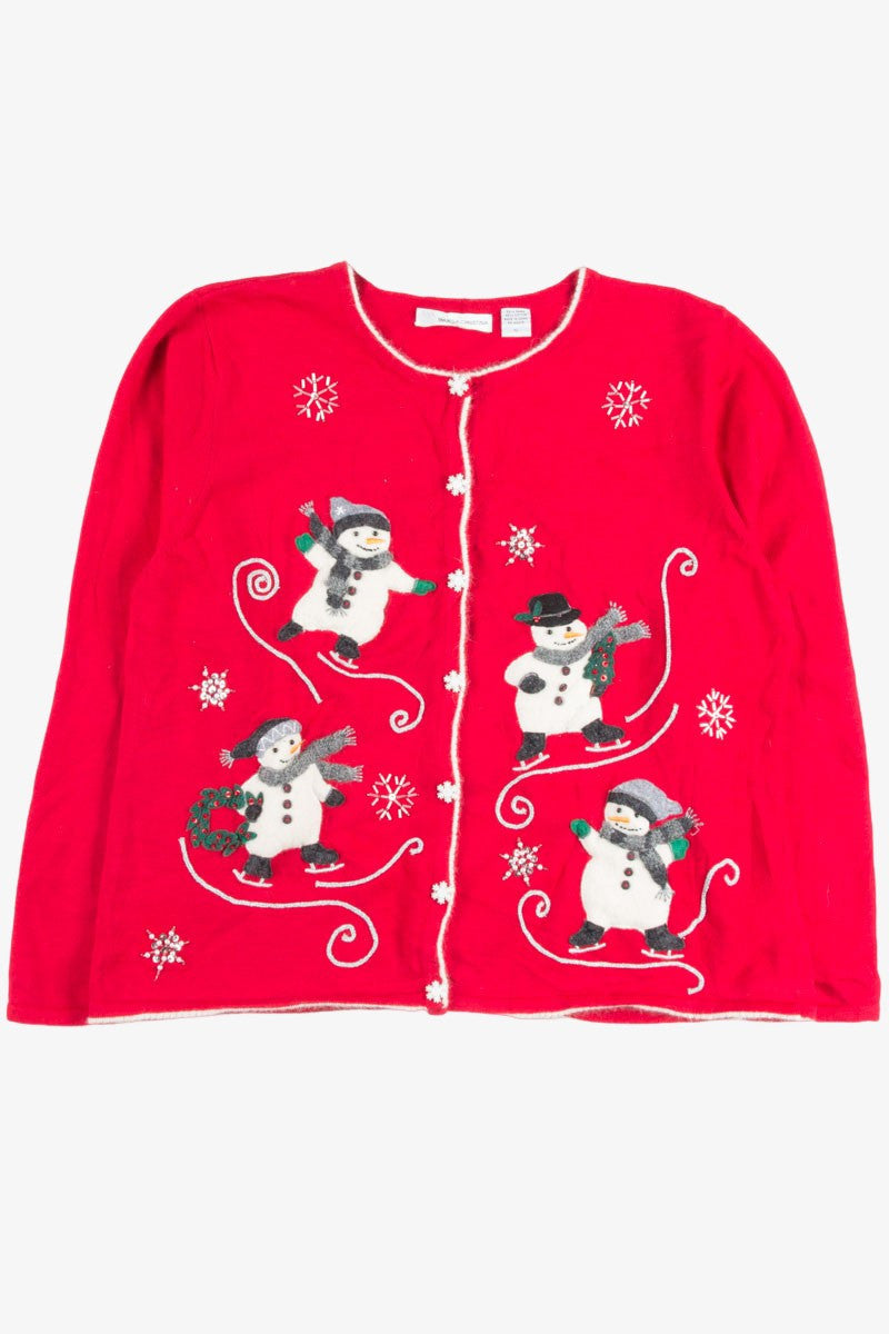 Red Ugly Christmas Cardigan 50811