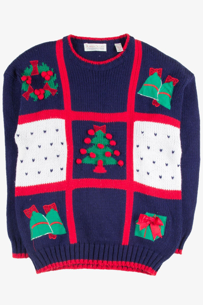 Blue Ugly Christmas Pullover 50815