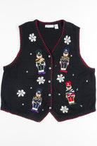 Black Ugly Christmas Vest 50822