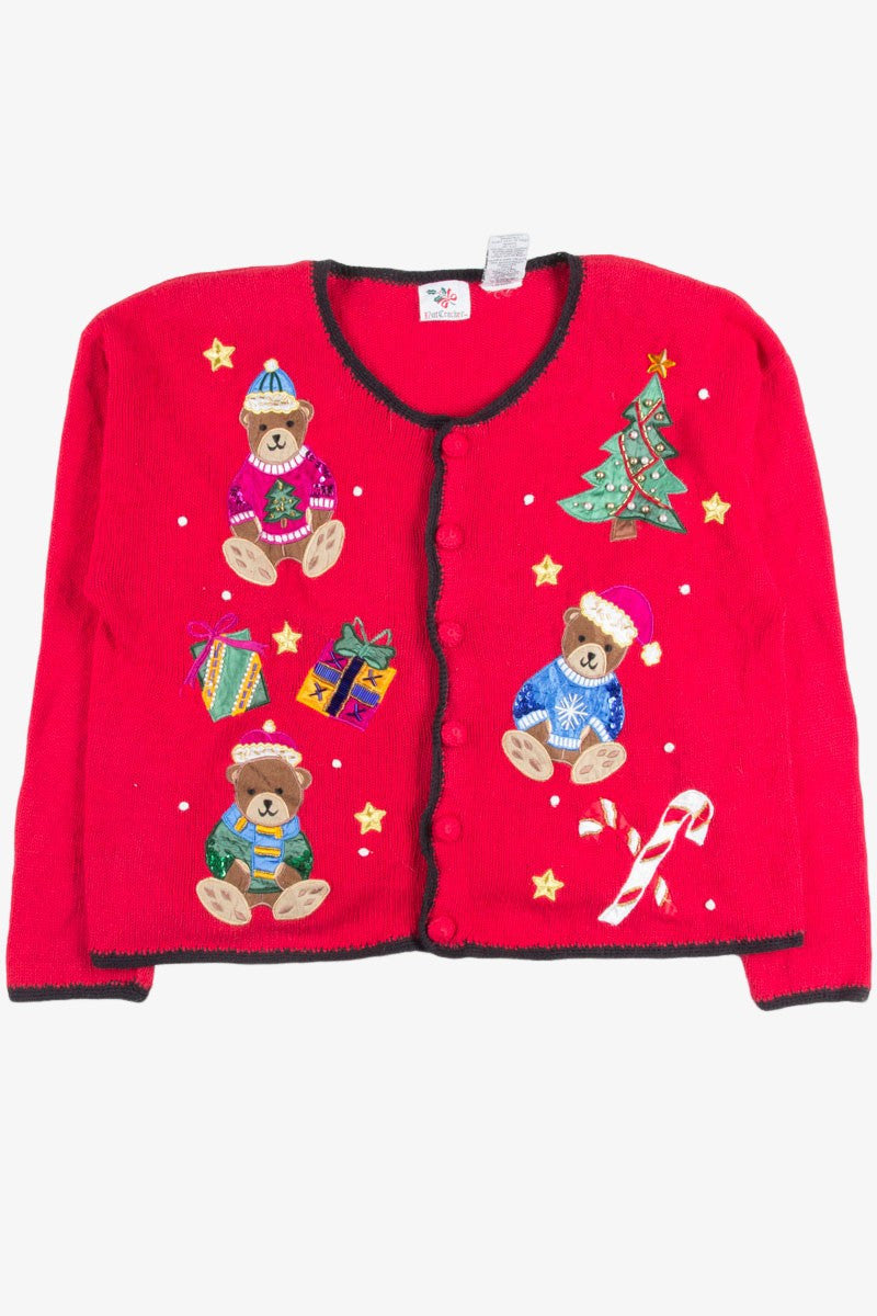 Red Ugly Christmas Cardigan 50823