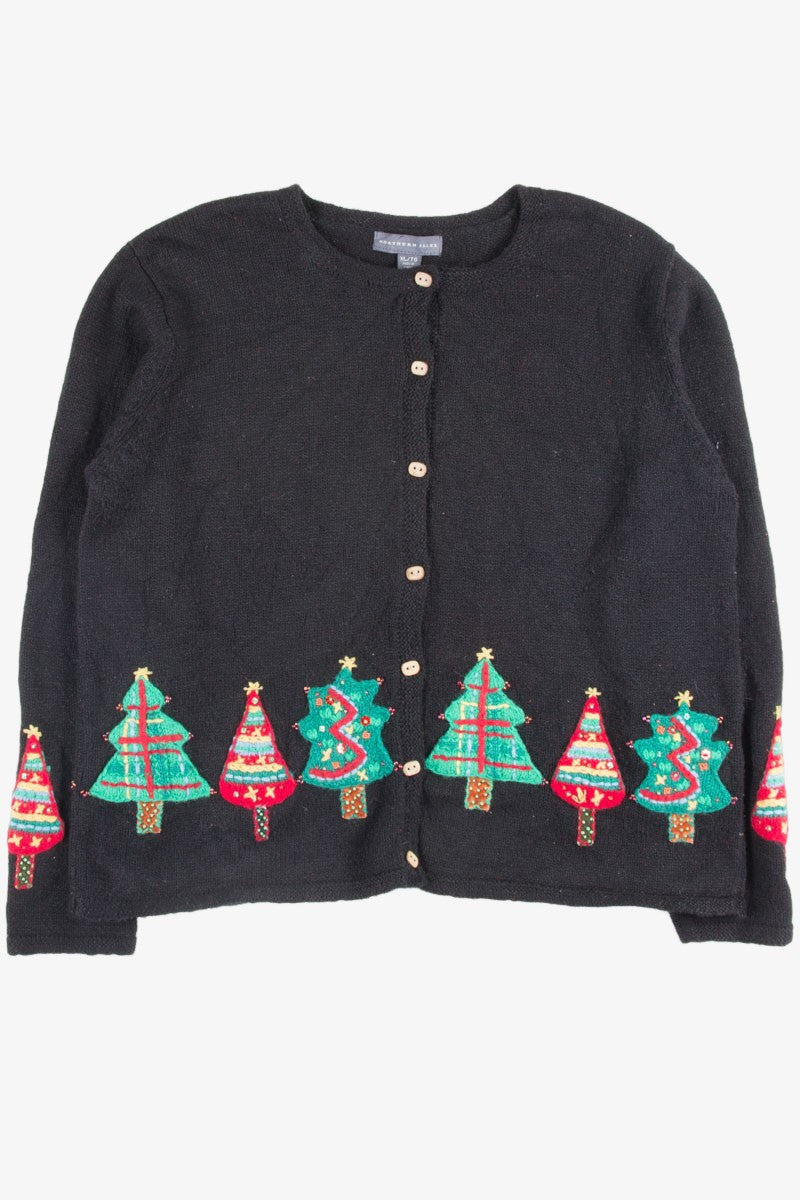 Black Ugly Christmas Cardigan 50828