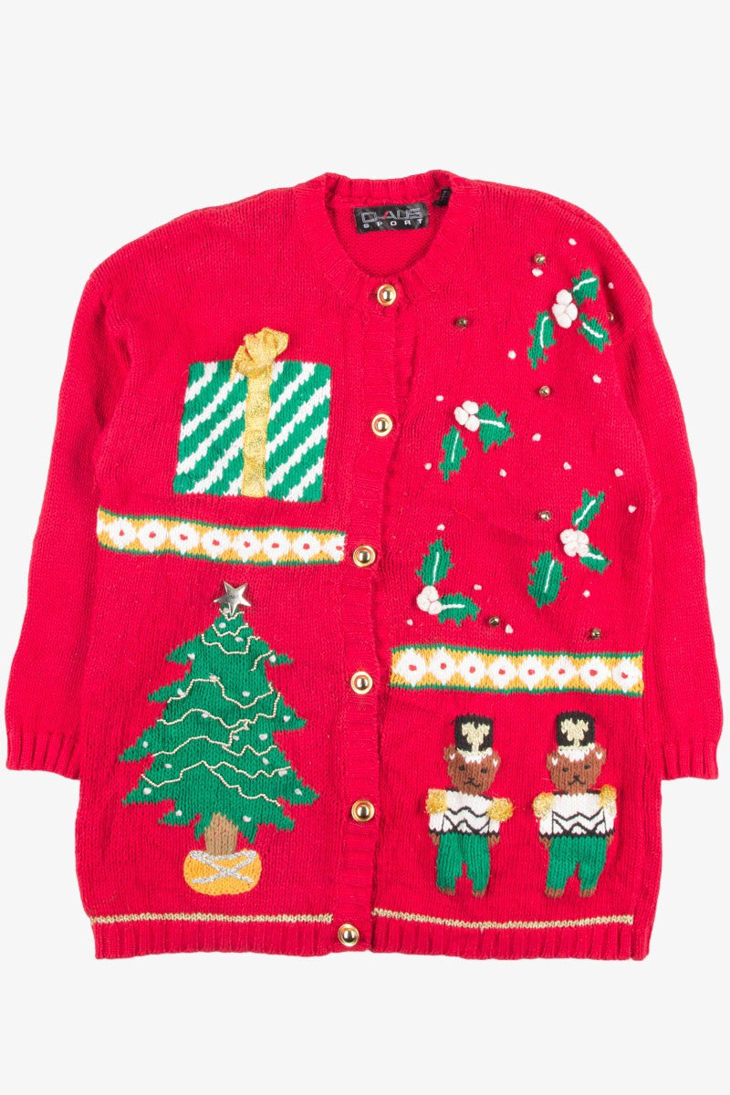 Red Ugly Christmas Cardigan 50838