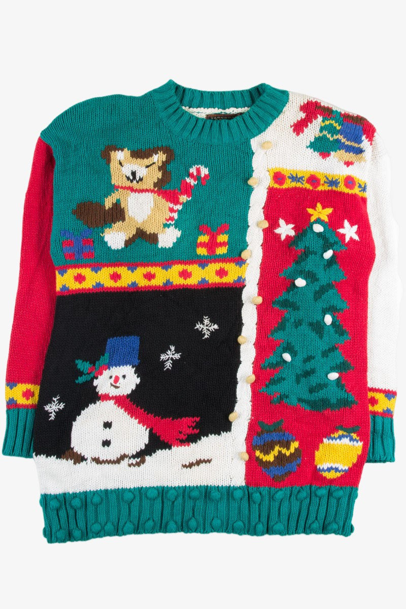 Multicolor Ugly Christmas Pullover 50876