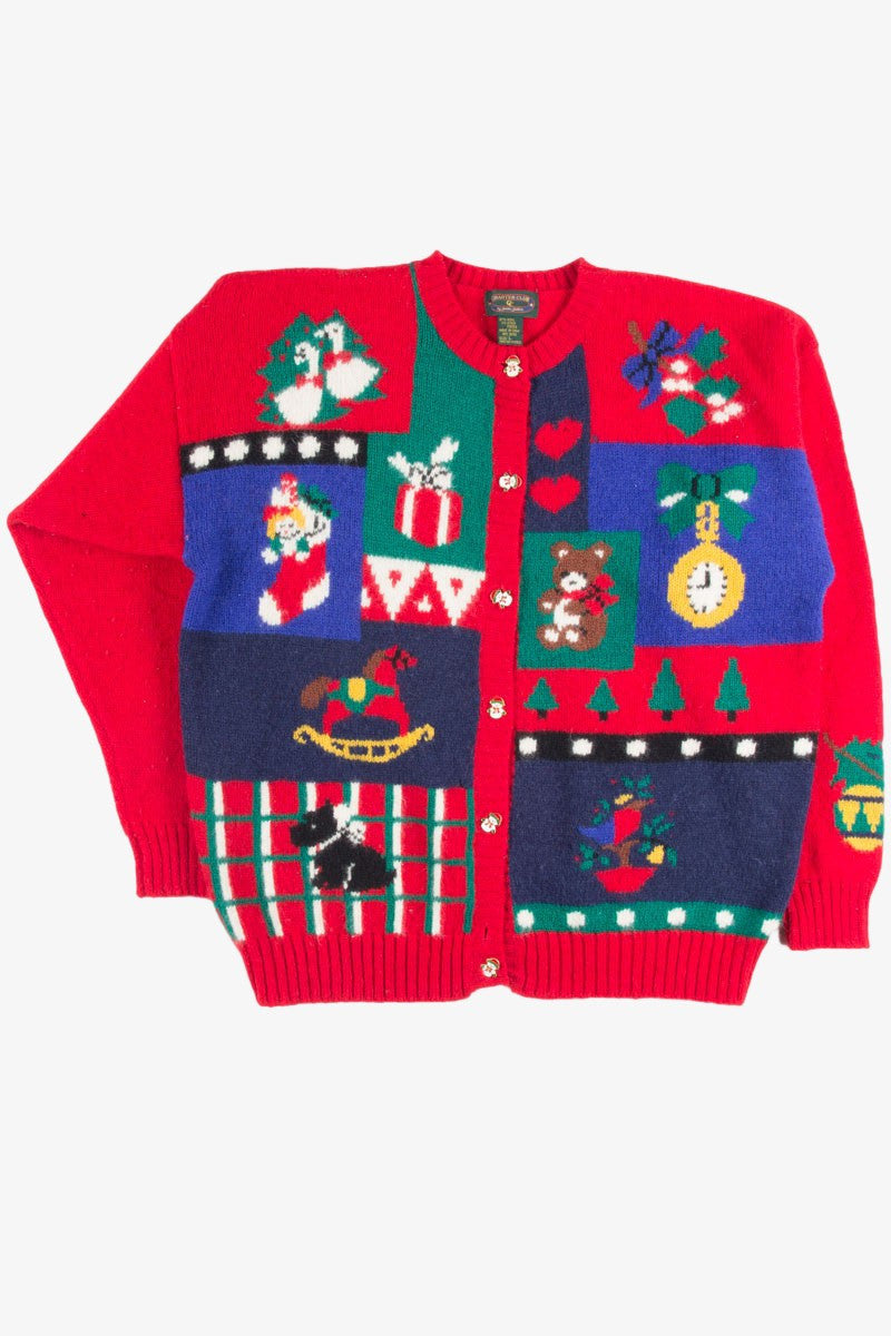 Red Ugly Christmas Cardigan 50877