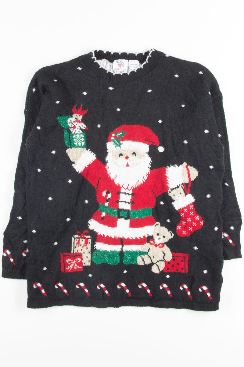 Black Ugly Christmas Pullover 50878
