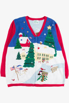 Multicolor Ugly Christmas Cardigan 50888