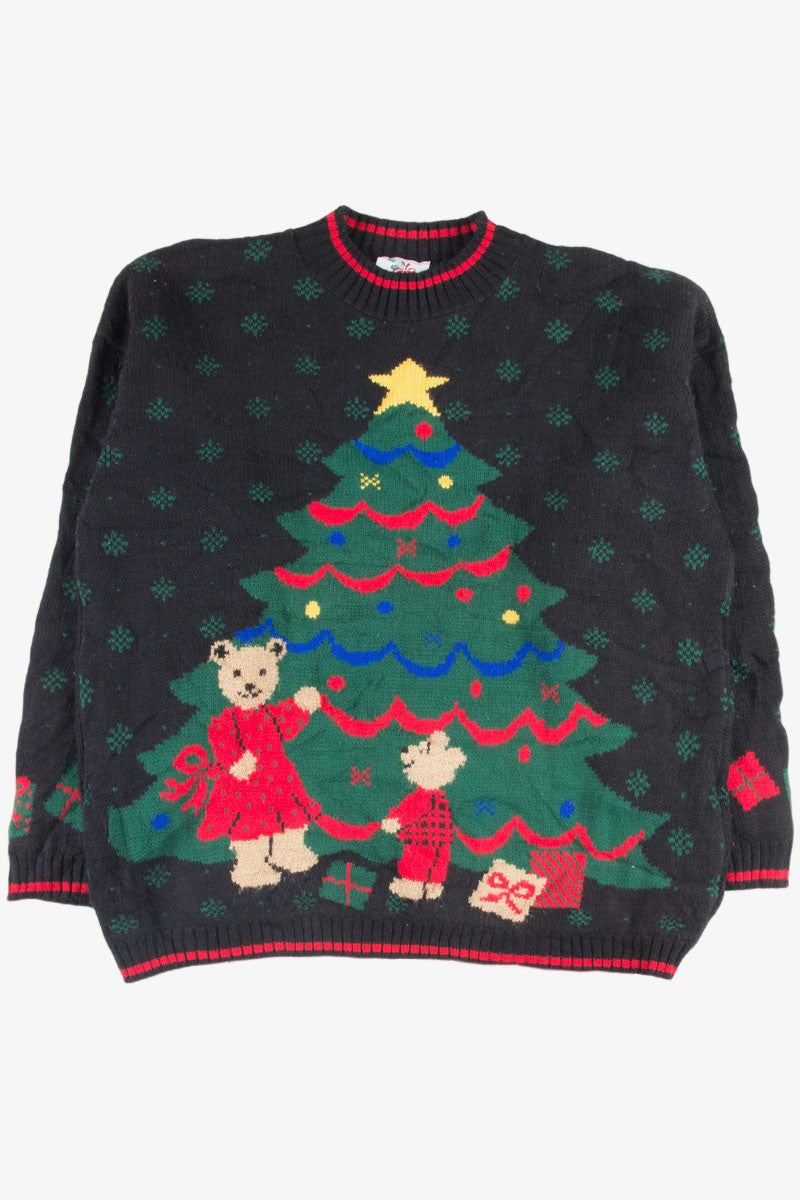 Black Ugly Christmas Pullover 51004