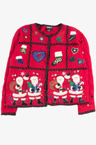 Red Ugly Christmas Cardigan 51038