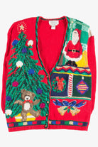 Red Ugly Christmas Cardigan 51080