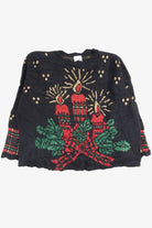 Black Ugly Christmas Pullover 51166