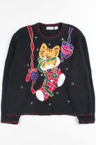Black Ugly Christmas Pullover 51202