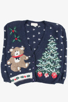 Blue Ugly Christmas Cardigan 51375