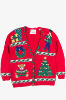 Red Ugly Christmas Cardigan 51415