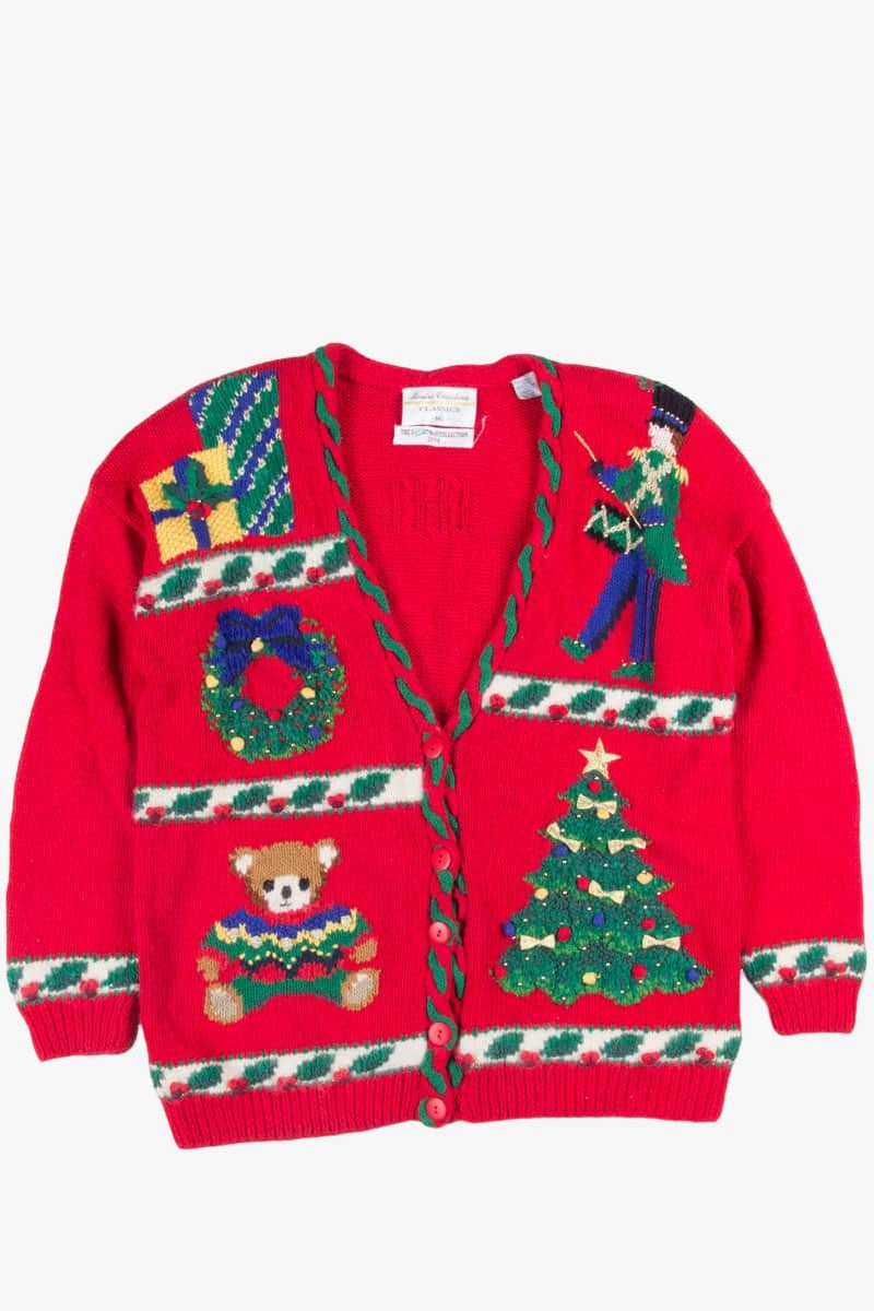 Red Ugly Christmas Cardigan 51415