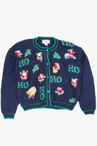 Blue Ugly Christmas Cardigan 51502