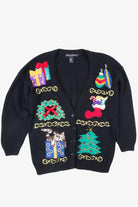 Black Ugly Christmas Cardigan 51503