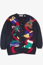 Black Ugly Christmas Cardigan 51517
