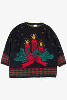 Black Ugly Christmas Pullover 51541