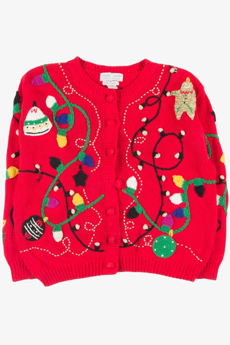 Red Ugly Christmas Cardigan 51585