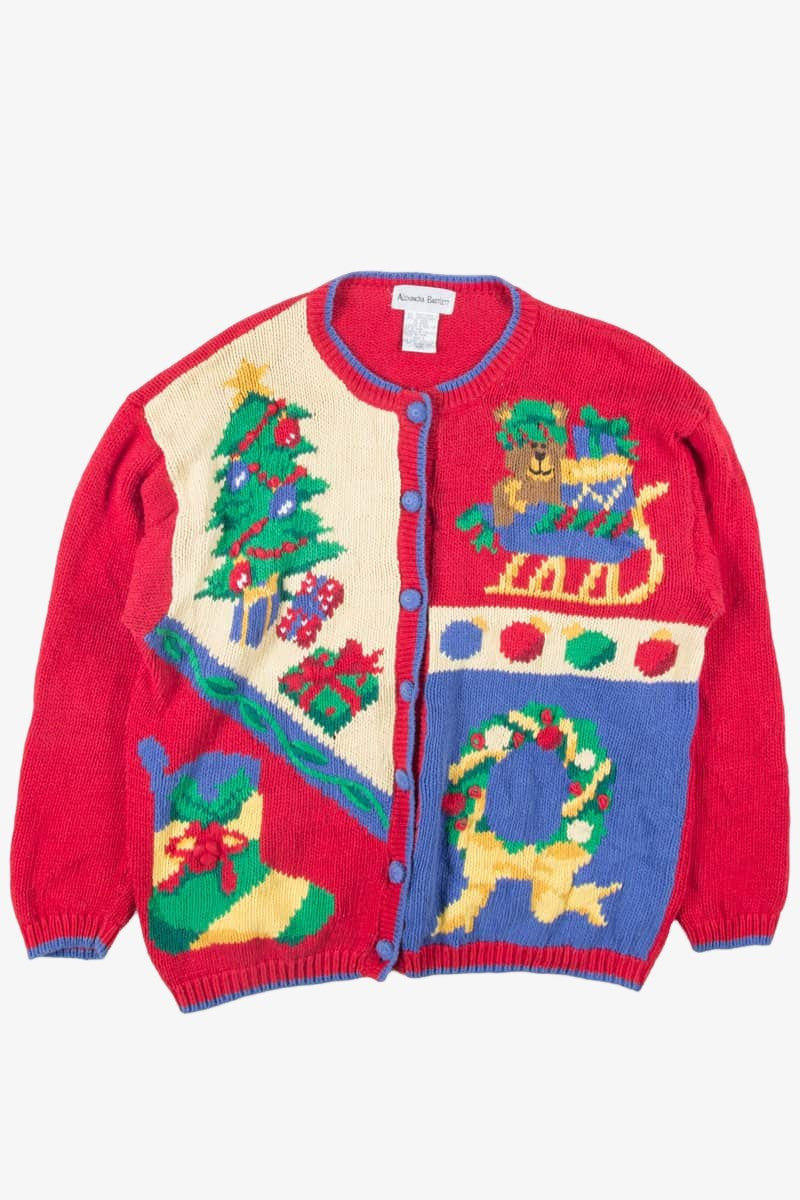Red Ugly Christmas Cardigan 51693