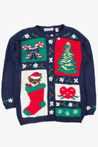 Blue Ugly Christmas Pullover 51697