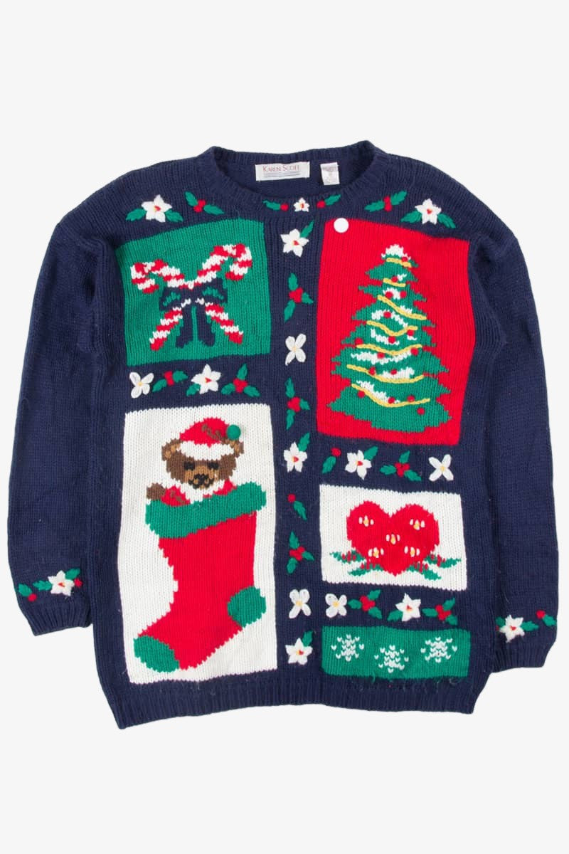 Blue Ugly Christmas Pullover 51697