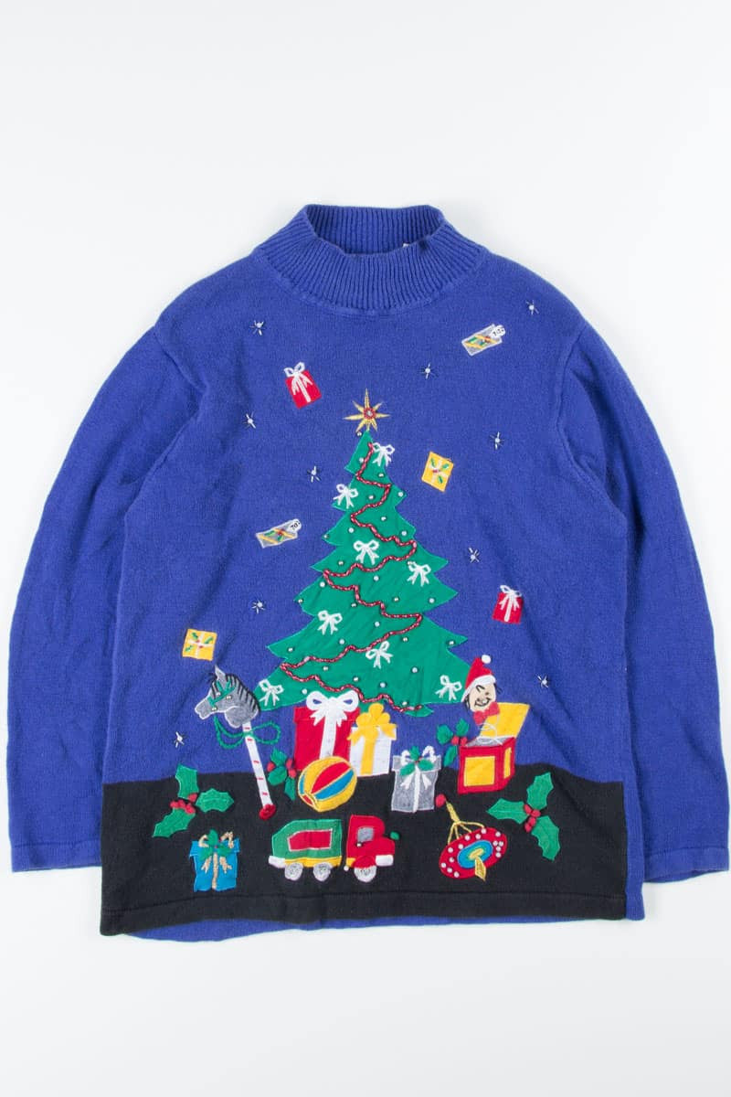 Blue Ugly Christmas Pullover 51699