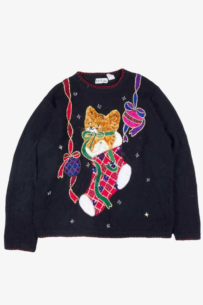 Black Ugly Christmas Pullover 51709