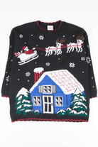 Black Ugly Christmas Pullover 51786