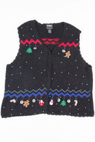 Black Ugly Christmas Vest 51876