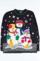 Black Ugly Christmas Pullover 51933