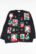 Black Ugly Christmas Cardigan 51939