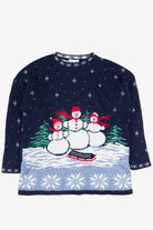 Blue Ugly Christmas Pullover 52011