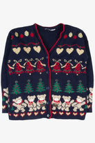 Blue Ugly Christmas Cardigan 52078