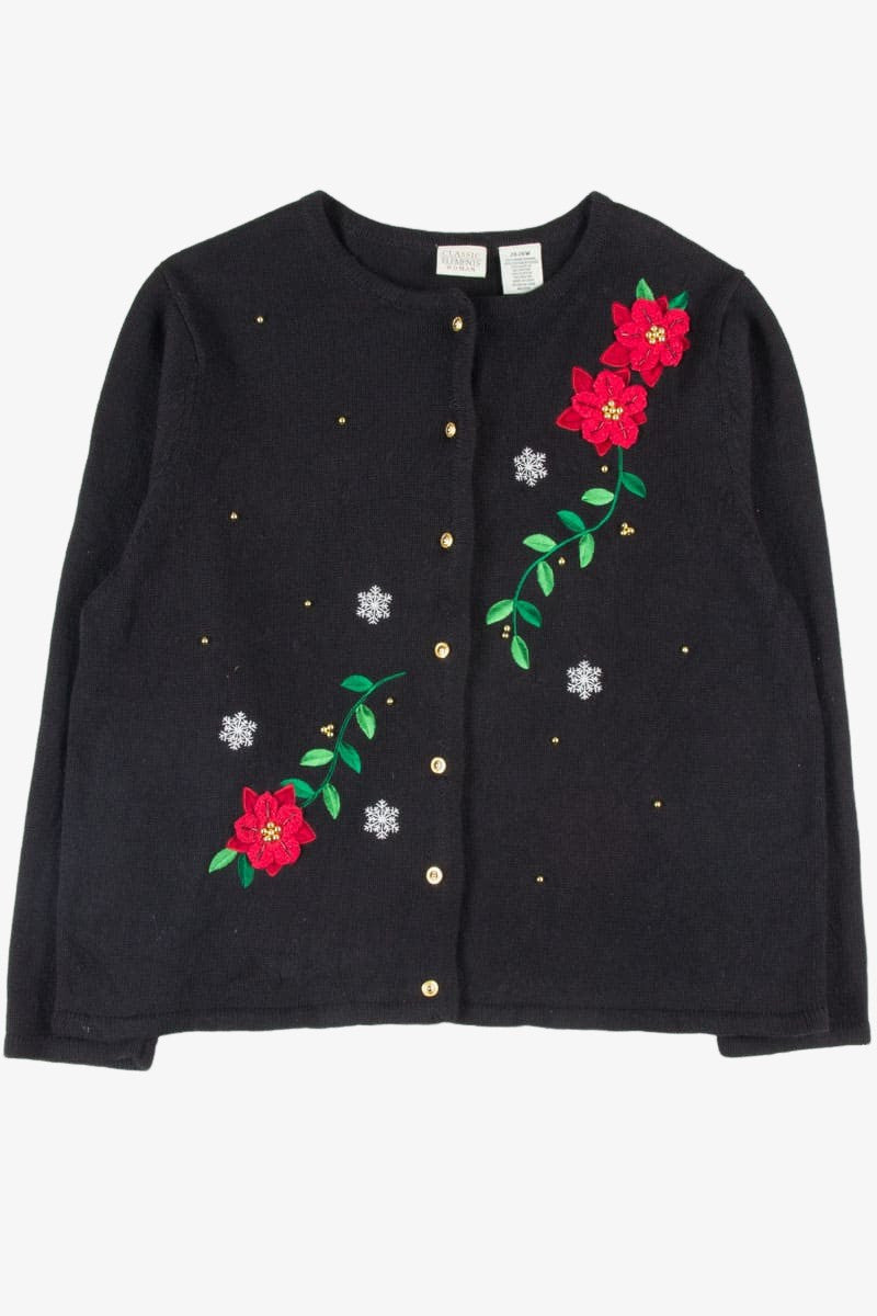 Black Ugly Christmas Cardigan 52097