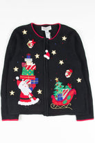 Black Ugly Christmas Cardigan 52100
