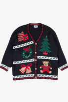 Black Ugly Christmas Cardigan 52111