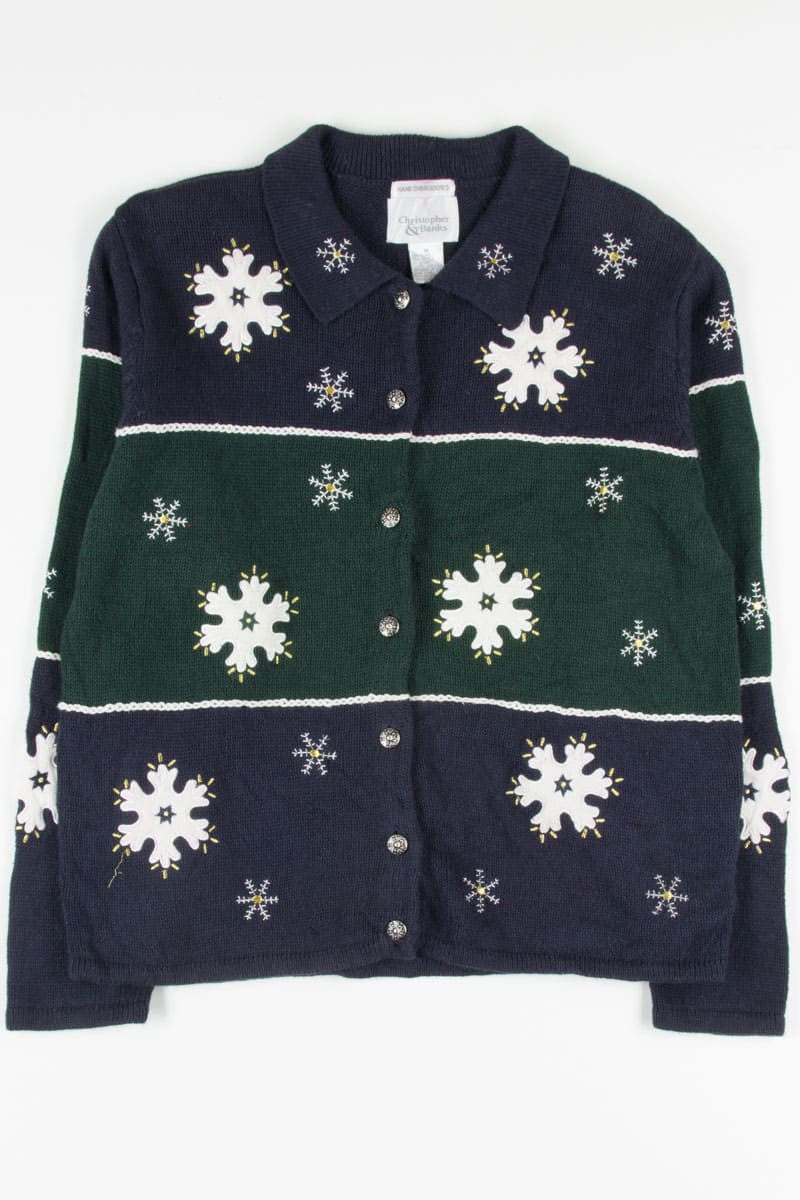 Black Ugly Christmas Cardigan 52137
