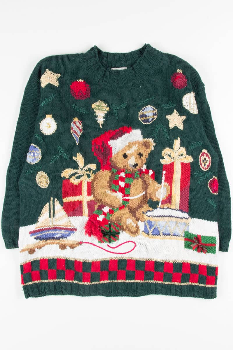 Green Ugly Christmas Pullover 52159