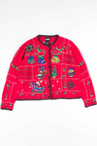 Red Ugly Christmas Cardigan 52163