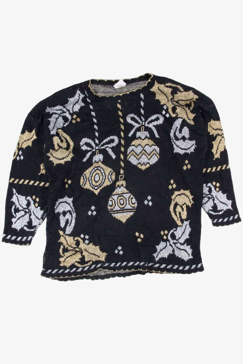 Black Ugly Christmas Pullover 52179