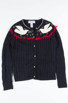 Black Ugly Christmas Cardigan 52182