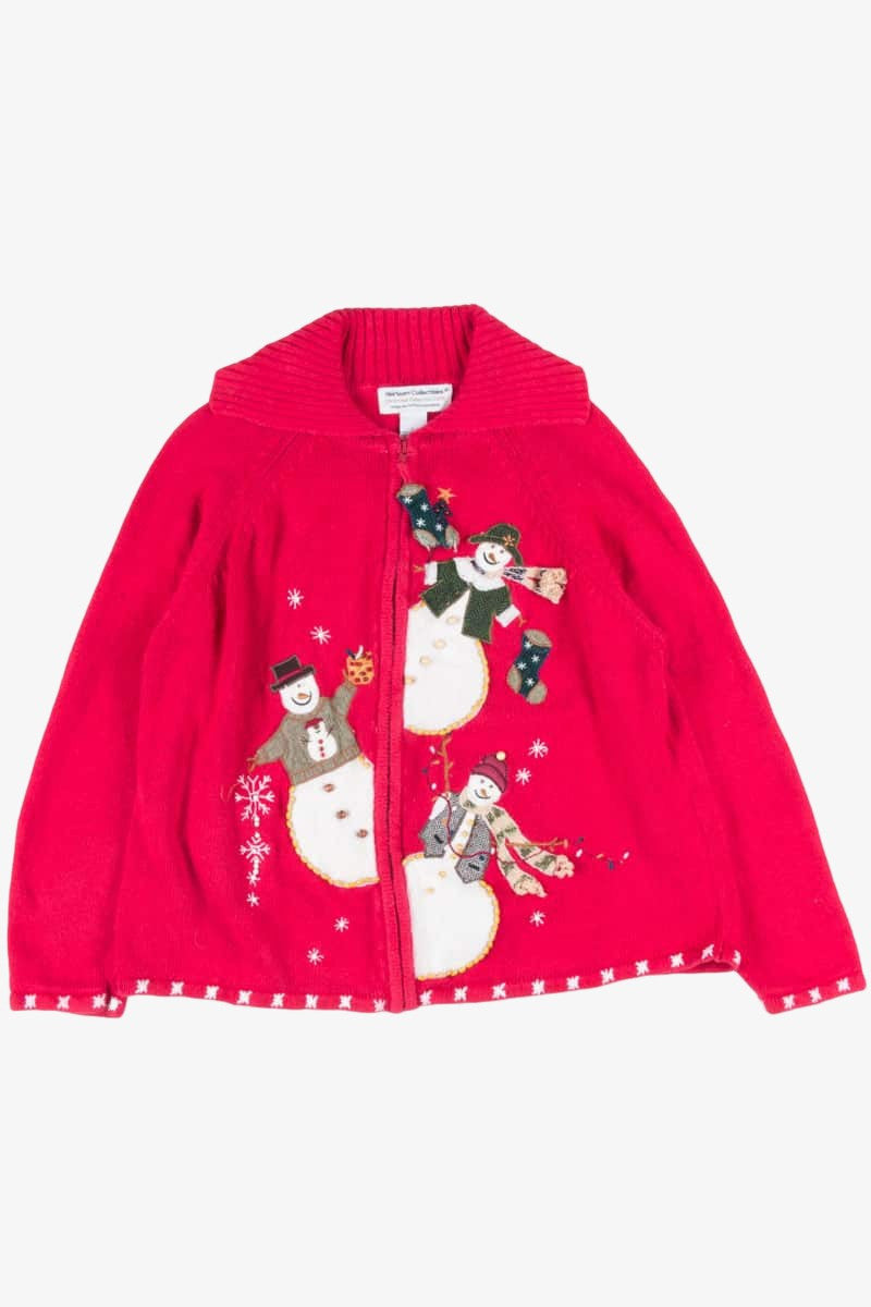 Red Ugly Christmas Cardigan 52264