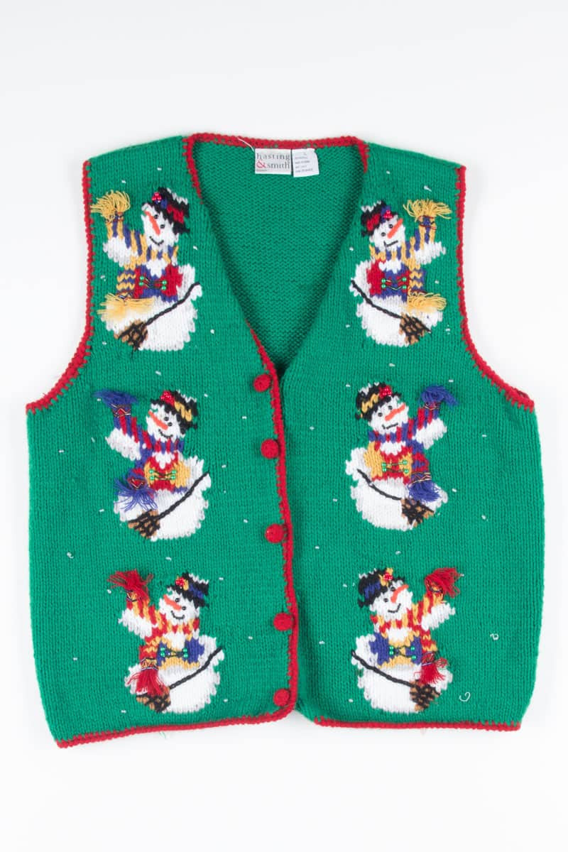 Green Ugly Christmas Vest 52268
